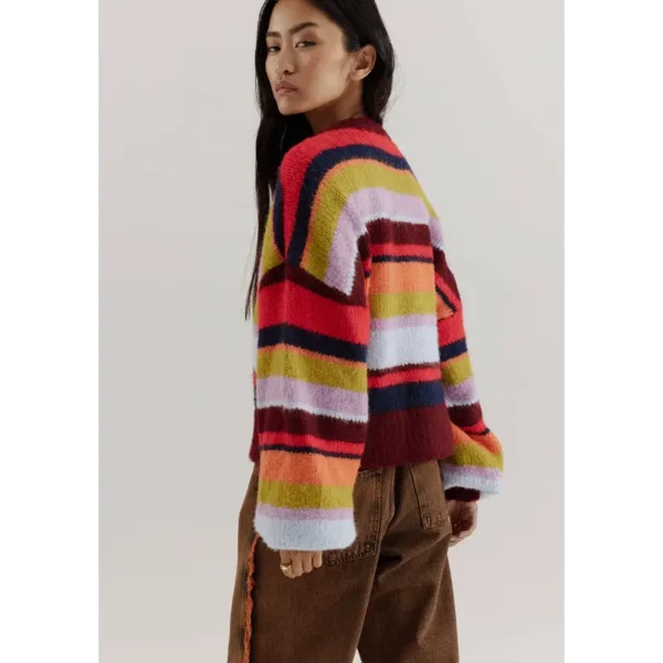 Harper-&-Yve_AutumnWinter-2025_1255_AW25W800_5 Harper&Yve Blouse AW25W800 Noor 1255 Stripe Multicolour