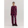 Harper&Yve Longsleeve AW25T505 1256 Rood/Roze Dessin