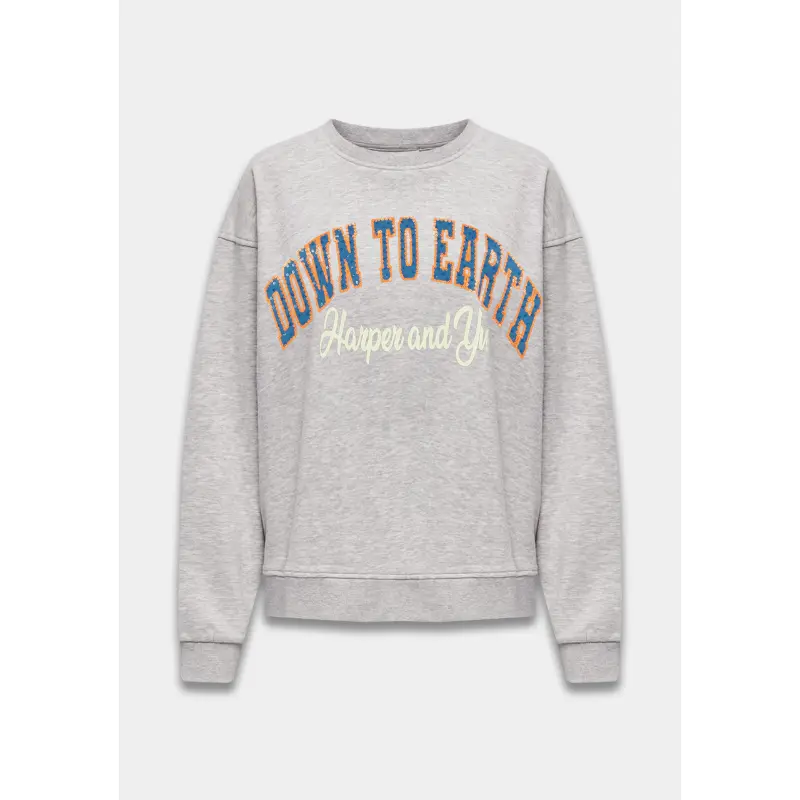 Harper&Yve Sweater AW25Y507 Downtoearth  1303 Grey Melee