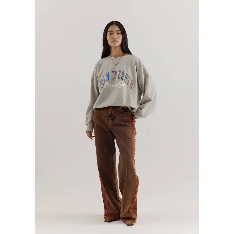 Harper&Yve Sweater AW25Y507 Downtoearth  1303 Grey Melee