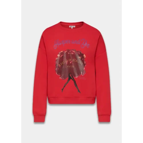 Harpe&Yve Sweater AW25Y509 318 Racing Red