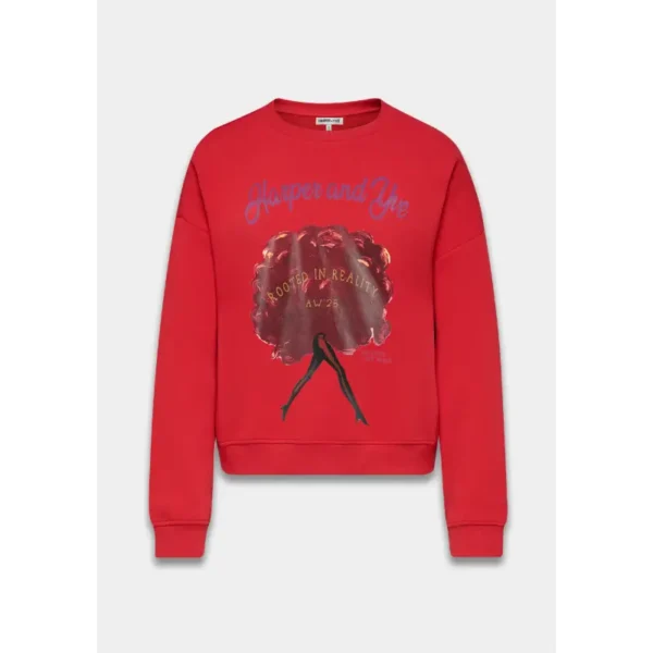 Harper-&-Yve_AutumnWinter-2025_318_AW25Y509 Harpe&Yve Sweater AW25Y509 318 Racing Red