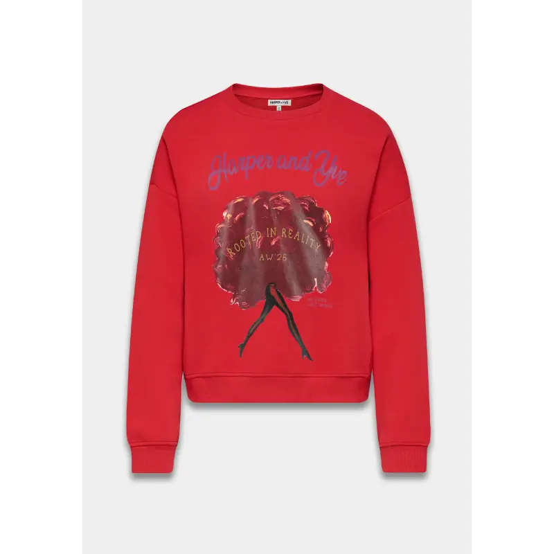 Harpe&Yve Sweater AW25Y509 318 Racing Red