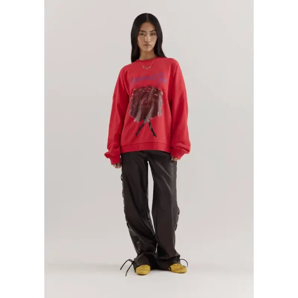 Harper-&-Yve_AutumnWinter-2025_318_AW25Y509_4 Harpe&Yve Sweater AW25Y509 318 Racing Red