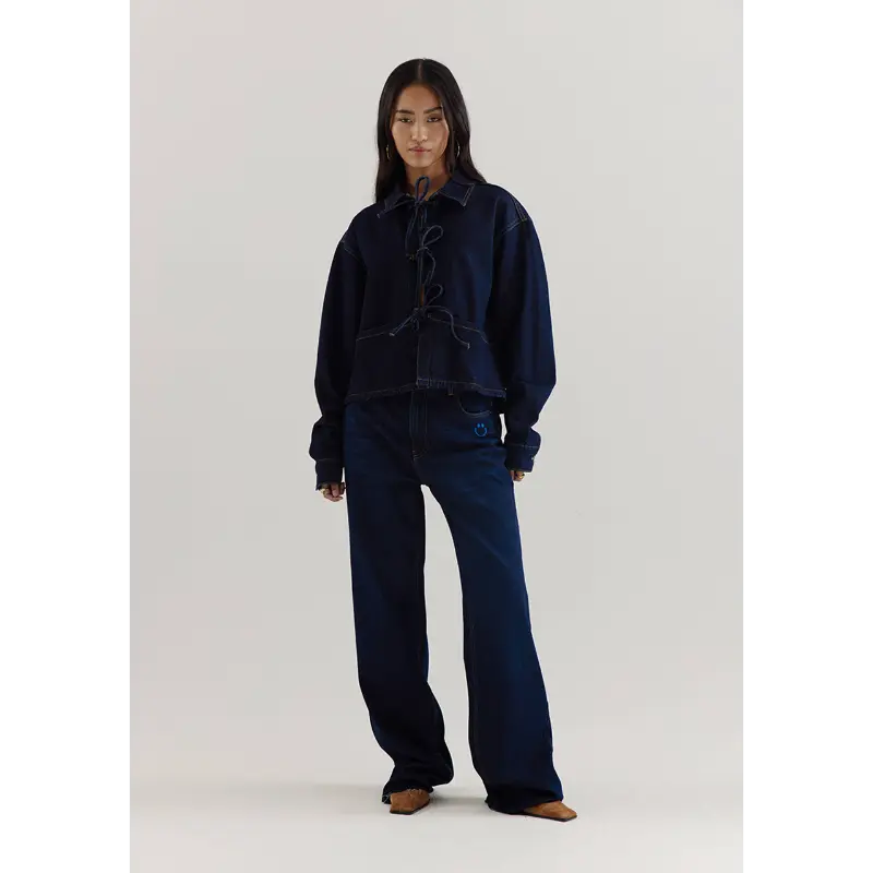 Harper&Yve Broek AW25R101 407 Dark Blue