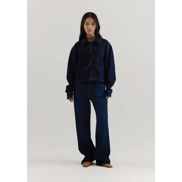 Harper-&-Yve_AutumnWinter-2025_407_AW25R201_4 Harper&Yve Jacket AW25R201 Wally 407 Dark Blue