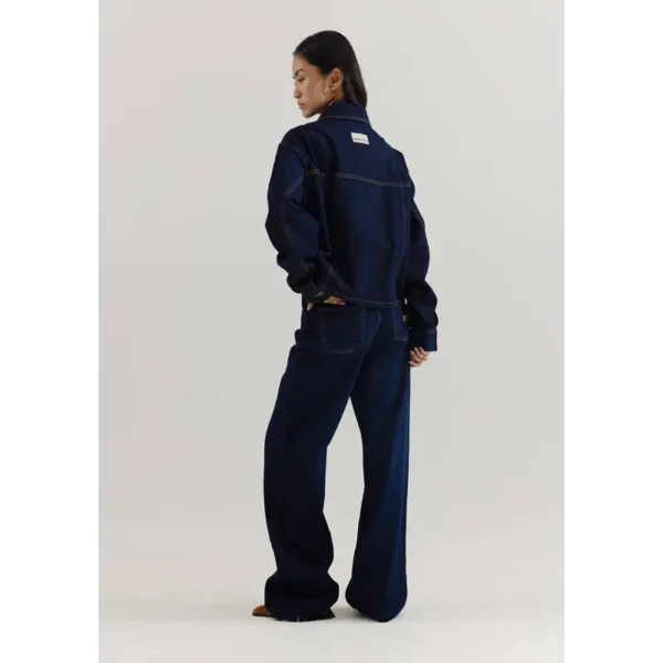 Harper-&-Yve_AutumnWinter-2025_407_AW25R201_5 Harper&Yve Jacket AW25R201 Wally 407 Dark Blue