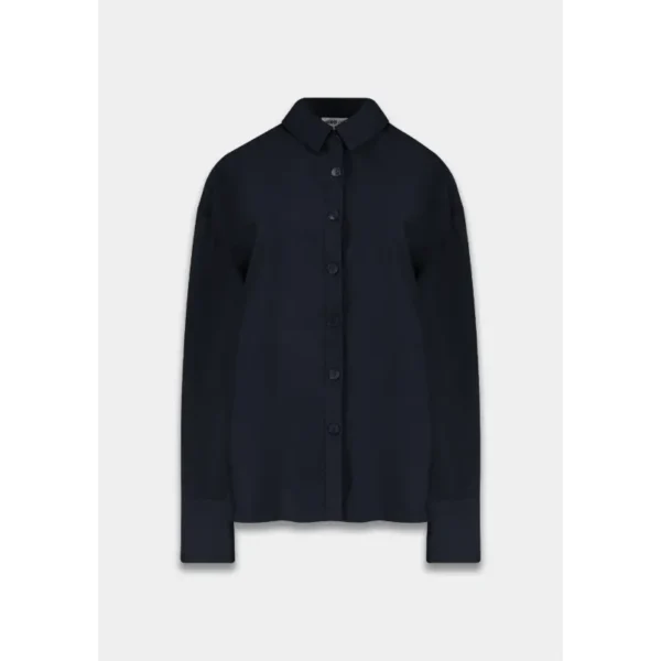 Harper&Yve Blouse aw25p600 429 night blue Blauw