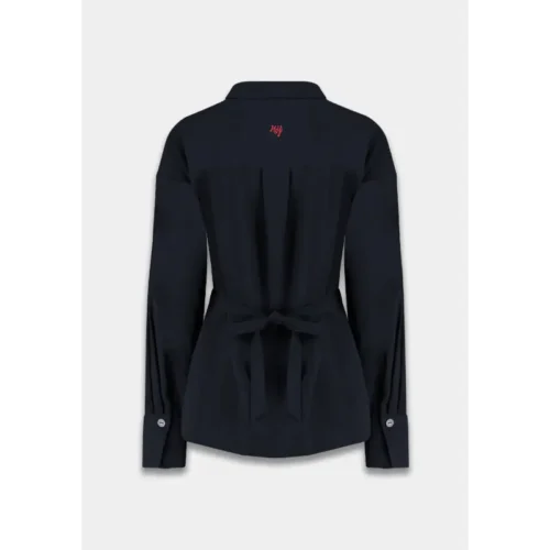 Harper&Yve Blouse aw25p600 429 night blue Blauw
