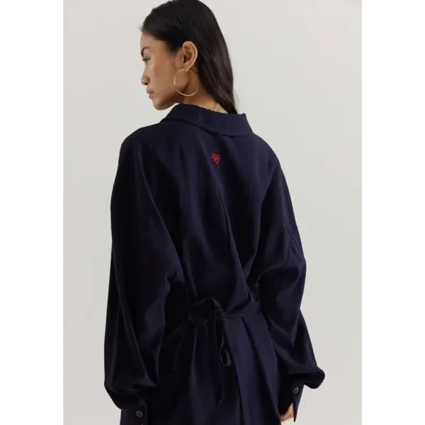 Harper&Yve Blouse aw25p600 429 night blue Blauw