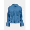 Harper&Yve Blouse AW25P616 Senna 430 Vintage Blue