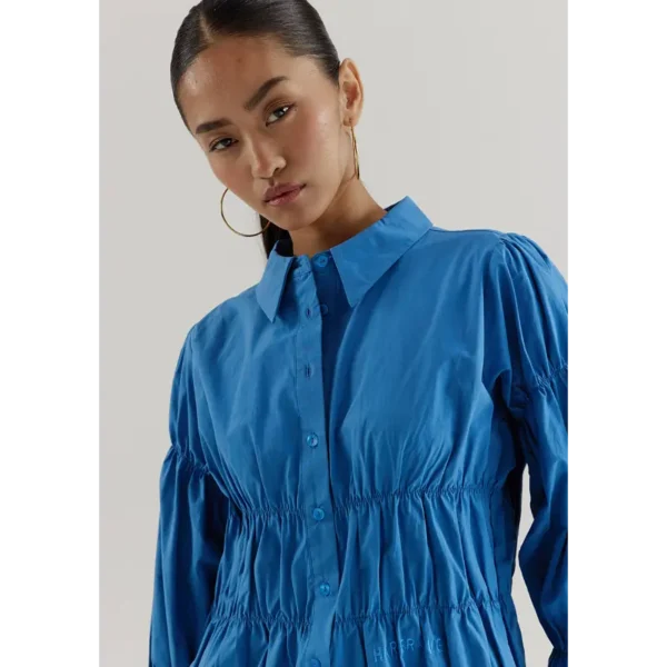 Harper&Yve Blouse AW25P616 Senna 430 Vintage Blue
