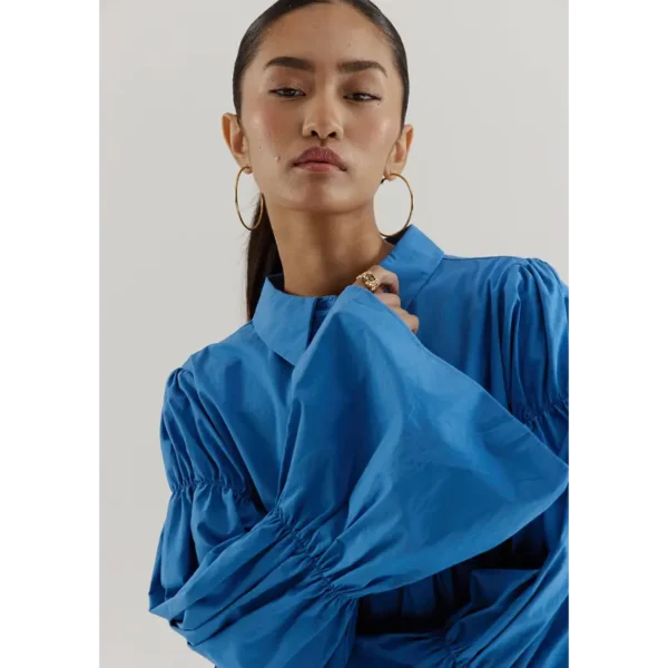 Harper&Yve Blouse AW25P616 Senna 430 Vintage Blue