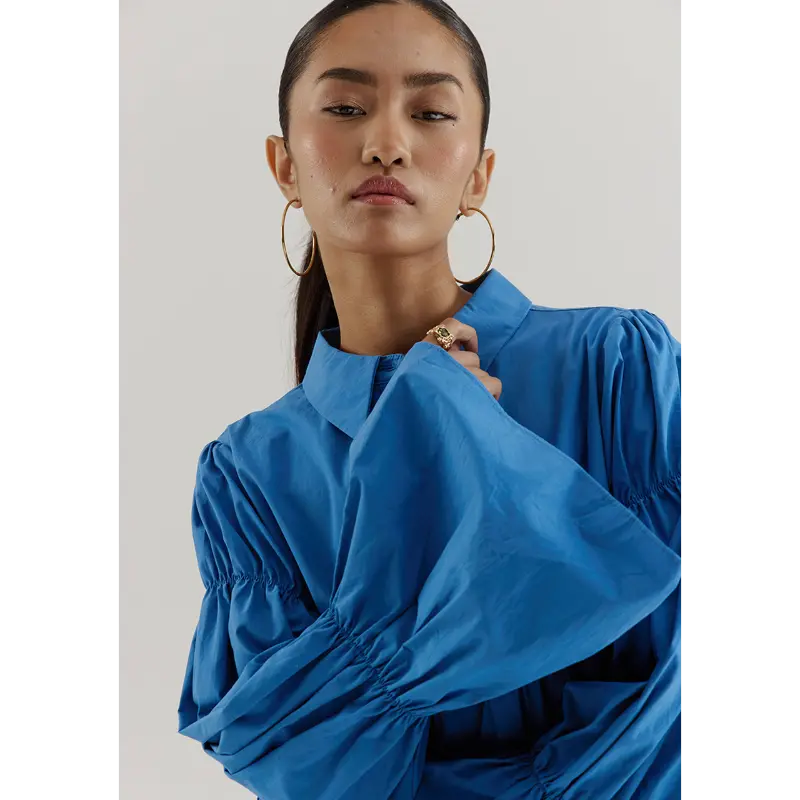Harper&Yve Blouse AW25P616 Senna 430 Vintage Blue