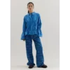 Harper&Yve Blouse AW25P616 Senna 430 Vintage Blue