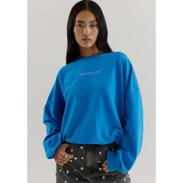 Harper&Yve Sweater AW25Y511 430 Vintage Blue