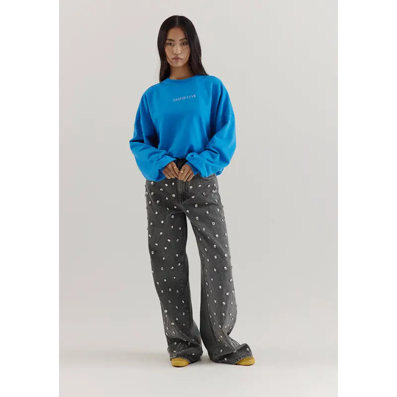 Harper&Yve Sweater AW25Y511 430 Vintage Blue