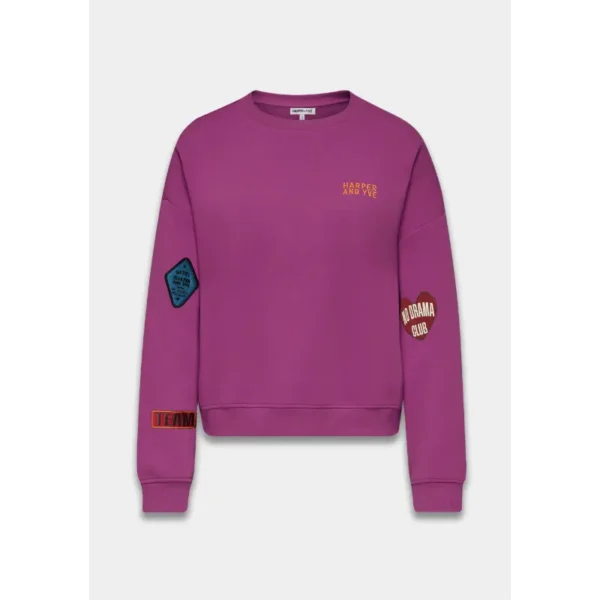 Harper&Yve Sweater AW25Y513 934 Violet Dream Paars