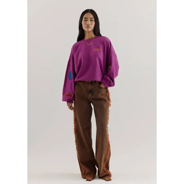Harper&Yve Sweater AW25Y513 934 Violet Dream Paars