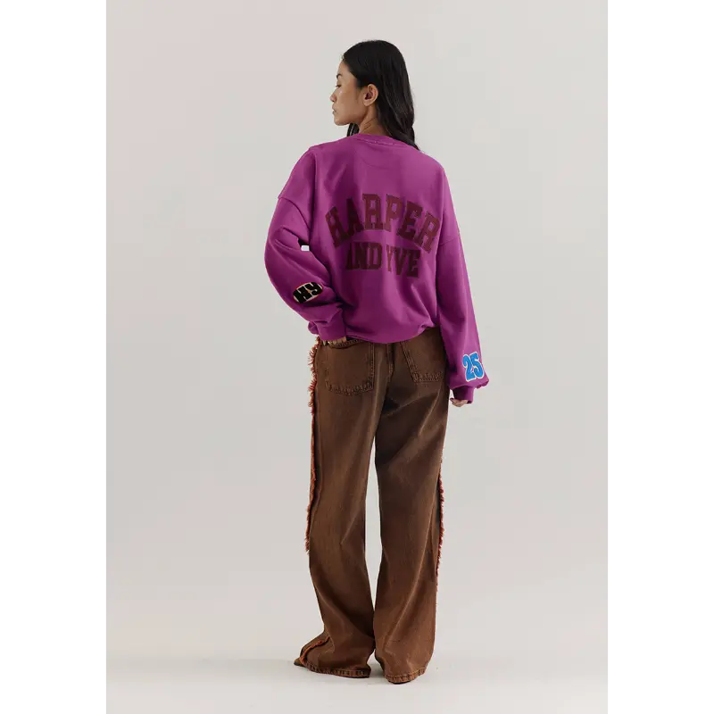 Harper&Yve Sweater AW25Y513 934 Violet Dream Paars