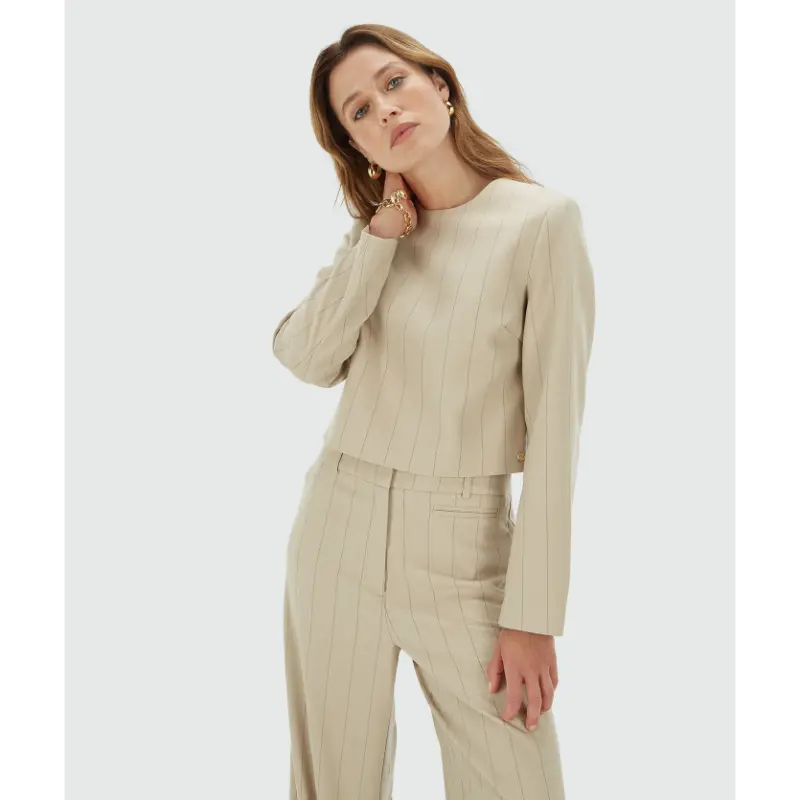 Josh V Top Vivanna JV-2509-0104 531 Light Beige