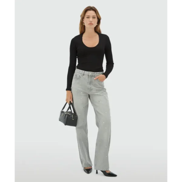 Josh V Jeans Phebe JV-2509-0605 216 Grey Denim