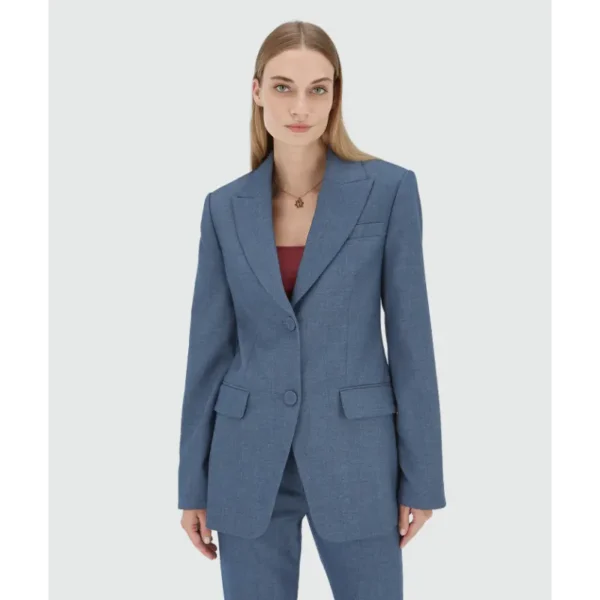 Josh V Blazer Nila JV-2510-0305 541 Blue Chambra