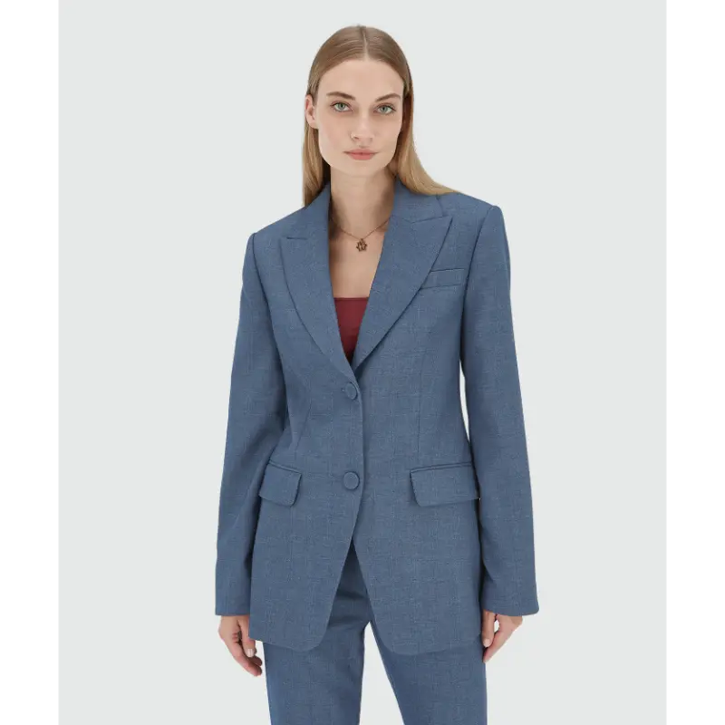Josh V Blazer Nila JV-2510-0305 541 Blue Chambra