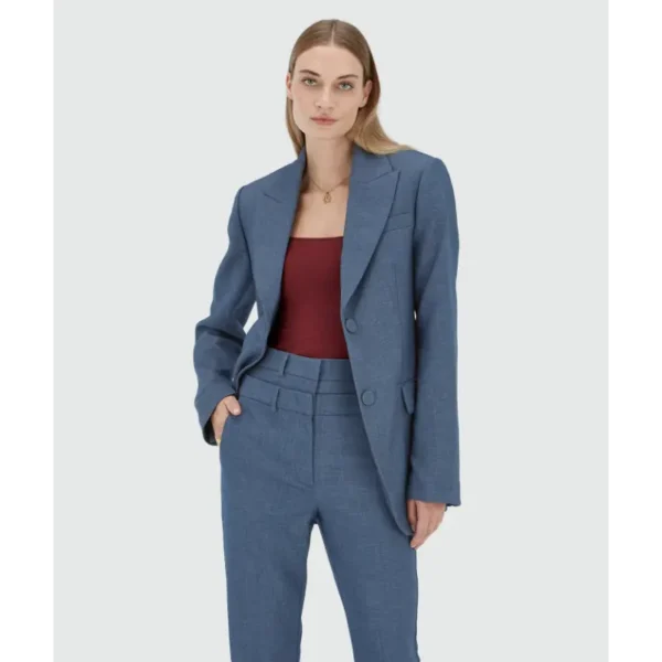 Josh V Blazer Nila JV-2510-0305 541 Blue Chambra