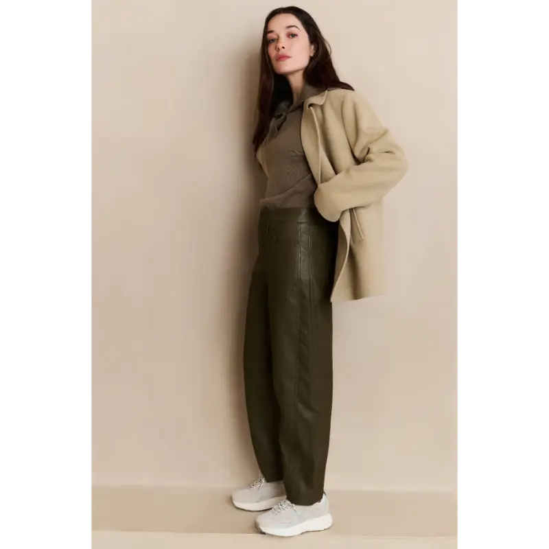 Yaya Broek 01-309221-509 80820 Groen Dessin