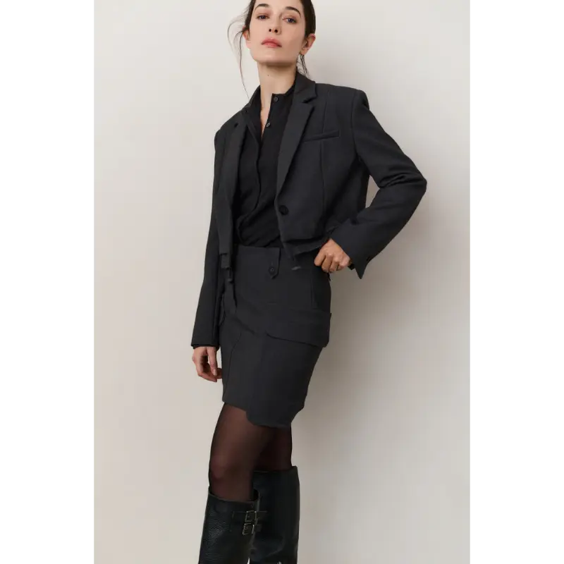 Yaya Rok 01-401079-509 99020 Anthraciet