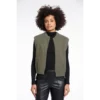 Rino & Pelle Gilet Elona.5002511 10867 Green Ash