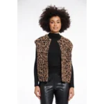 Rino & Pelle Gilet Elona.5012511 8980 Leopard