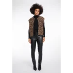 Rino & Pelle Gilet Elona.5012511 8980 Leopard