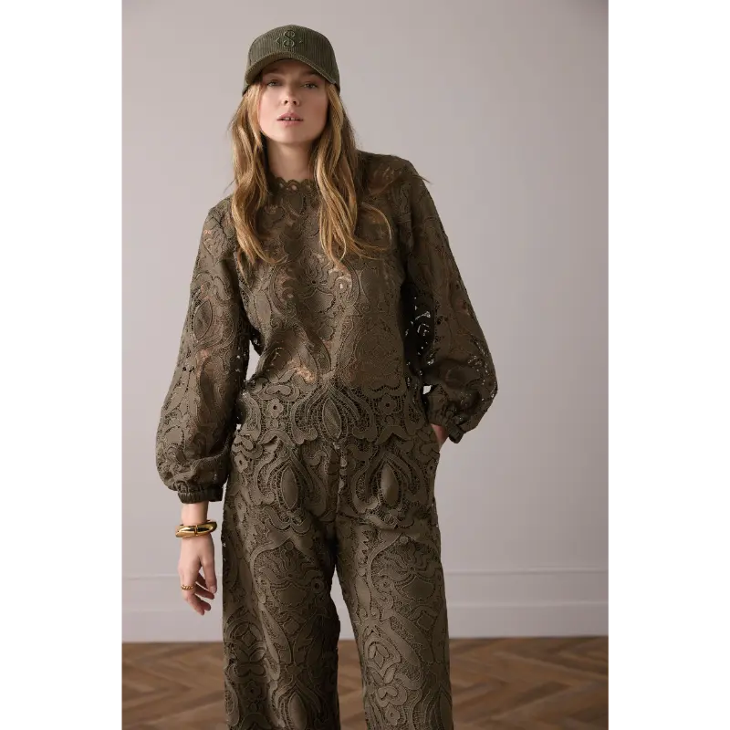 Summum Blouse 2s3220-12182 655 Dark Camo