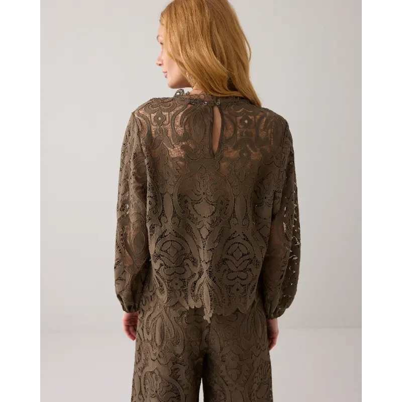 Summum Blouse 2s3220-12182 655 Dark Camo