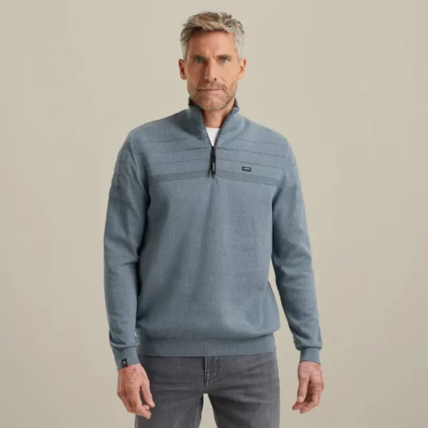 Vanguard Trui Mockneck VKW2509330 5409 Winward Blue