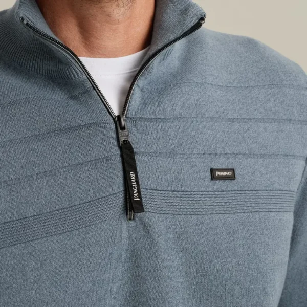 Vanguard Trui Mockneck VKW2509330 5409 Winward Blue