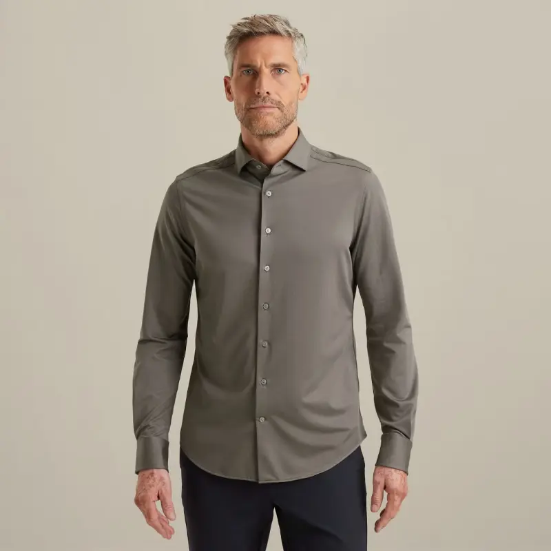 Vanguard Overhemd VSI2509234 9044 Gargoyle