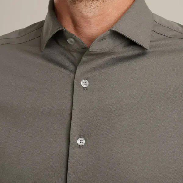 VSI2509234-9044_model_4 Vanguard Overhemd VSI2509234 9044 Gargoyle