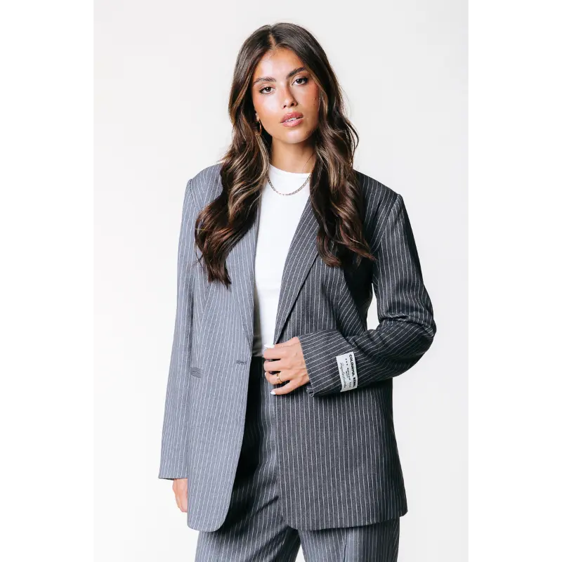 WJ117165-211-13-33 Colourful Rebel Blazer WJ117165 211 Grey