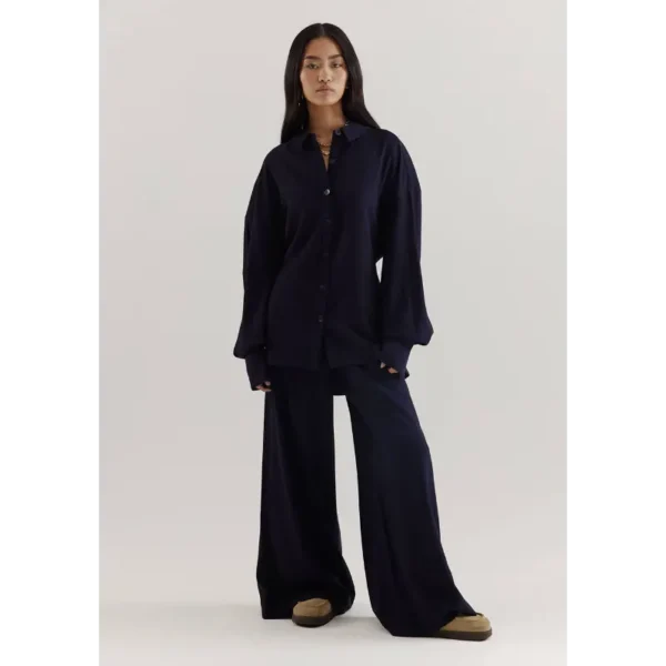 Harper&Yve Broek Meike AW25P102 429 Night Blue