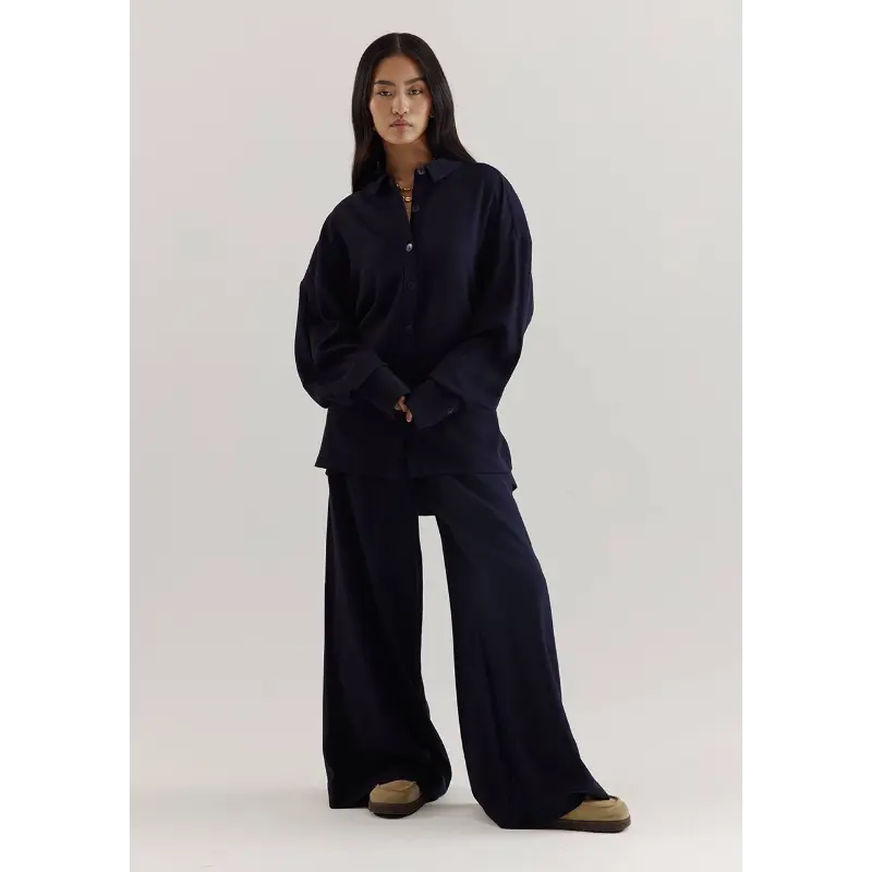 Harper&Yve Broek Meike AW25P102 429 Night Blue