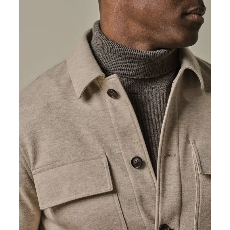 Profuomo Overshirt PPWF30002b Beige