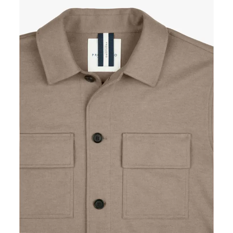 Profuomo Overshirt PPWF30002b Beige