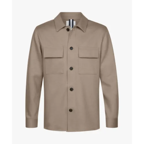 Profuomo Overshirt PPWF30002b Beige