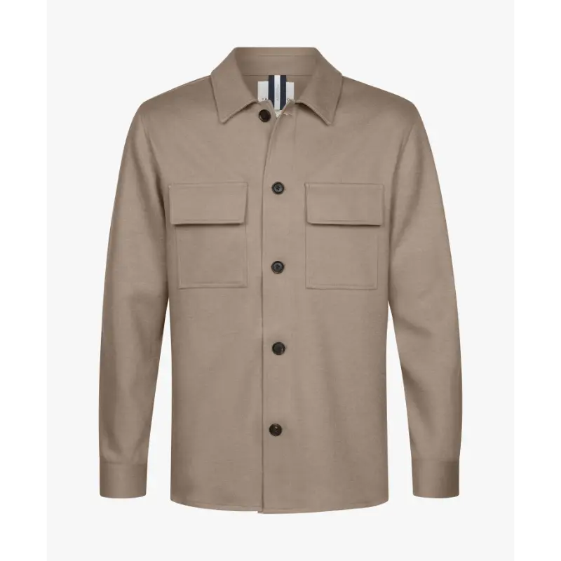 Profuomo Overshirt PPWF30002b Beige
