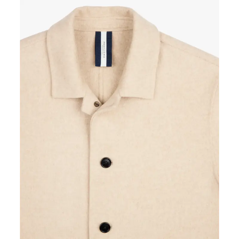 Profuomo Overshirt PPWF30012b F5 Zand