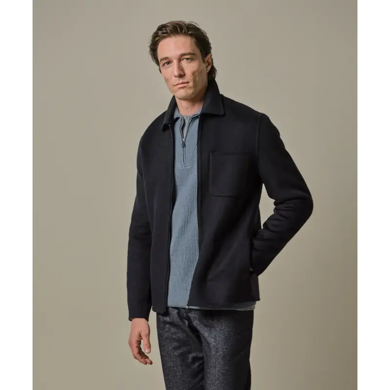 Profuomo Overshirt PPWF30013b Navy