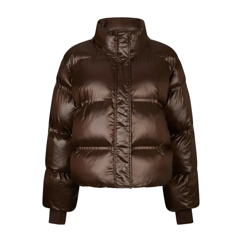 pufferjas-rhea-shiny-bruin_249690-br-1 Neo Noir Jas Rhea 165094 676 Dark Brown